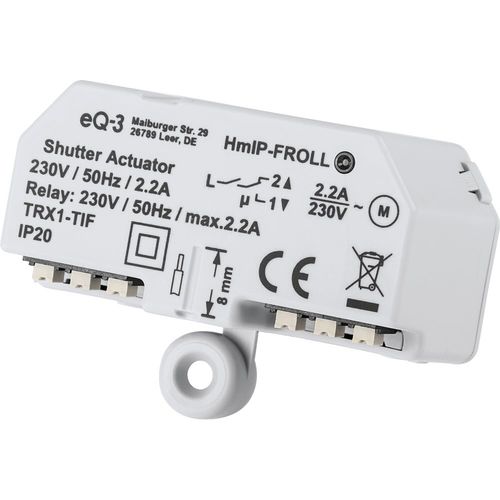 智能家居设备开关驱动器 - HmIP-FROLL - Homematic IP by eQ-3 - 嵌入式 / 家用 / 商用