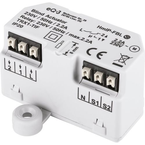 智能家居设备开关驱动器 - HmIP-FBL - Homematic IP by eQ-3 - 嵌入式 / 家用 / 商用