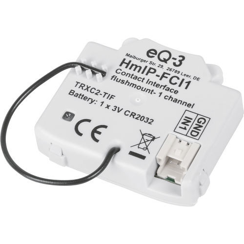 智能家居设备接口模块 - HmIP-FCI1 - Homematic IP by eQ-3 - 用于按钮式开关 / 无线电通信