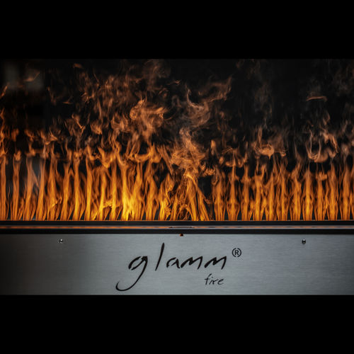 电壁炉 - KIT GLAMM 3D - Glammfire - 嵌入式 / 单面 / 炉膛开放式