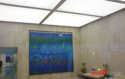 顶层天花板LED灯板 - LIGHTING DIFFUSER - Stretch Ceilings - 背光天花板