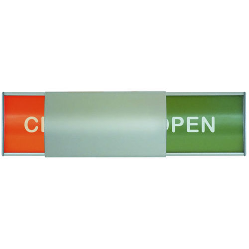 壁挂指示牌 - Open&Closed/Slider - Vista System - PVC / 铝 / 阳极氧化铝
