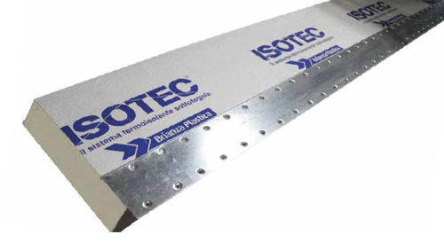 隔热材料 - ISOTEC® LINEA - BRIANZA PLASTICA - 聚氨酯发泡 / 硬板 / 用于室内
