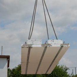 混凝土预制石板 - ECOSOLAIO® - ECOSISM ADVANCED BUILDING TECHNOLOGY - 增强 / 带有热桥断热