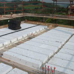 钢筋混凝土预制石板 - ECOSOLAIO® TOP - ECOSISM ADVANCED BUILDING TECHNOLOGY - 增强 / 带有热桥断热