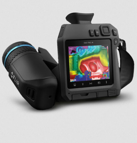 便携式热成像仪 - GF77 - FLIR SYSTEMS - 户外 / 室内 / 带探测器