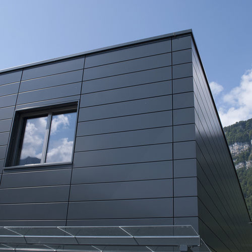 立面板 - MONTALINE® ML 26/400 - MONTANA BAUSYSTEME - 铝 / 钢 / 光滑