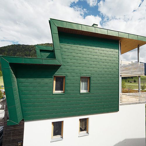 铝制屋面板 - PREFA Aluminiumprodukte GmbH - 用于壁板