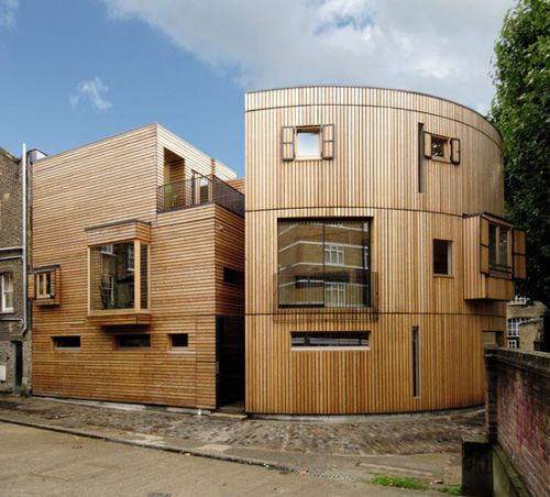 预制建筑 - BRITISH CAPITAL - Riko Hiše - 双层 / 实木 / 胶合层压木