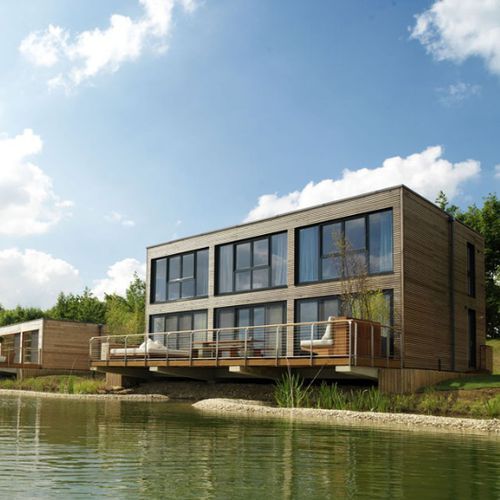 预制建筑 - OXFORD - Riko Hiše - 实木 / 用于集体住房 / 现代风格