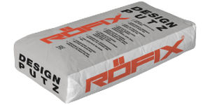 石灰混凝土 - DESIGNPUTZ - ROEFIX - 液压 / 防水 / 用于外墙