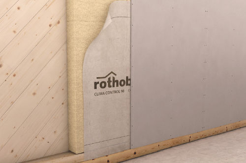 聚丙烯湿气阻隔层 - CLIMA CONTROL 77 - ROTHO BLAAS - 墙面