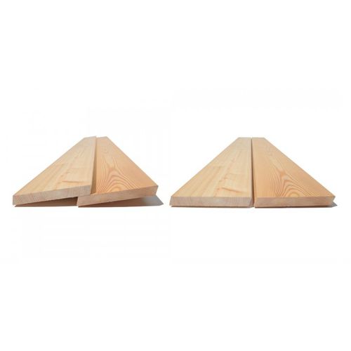 条形立面 - RHOMBUS - Theurl Holz - 实木 / 光滑