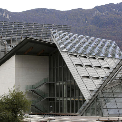 平面式屋顶盖板 - THE MUSE, TRENTO - ZINTEK - 铜 / 钛锌合金 / 仿金属
