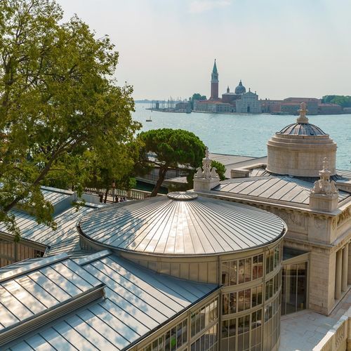 倾斜屋面板 - ROYAL GARDENS OF VENICE - ZINTEK - 钛锌合金 / 仿金属 / 密封