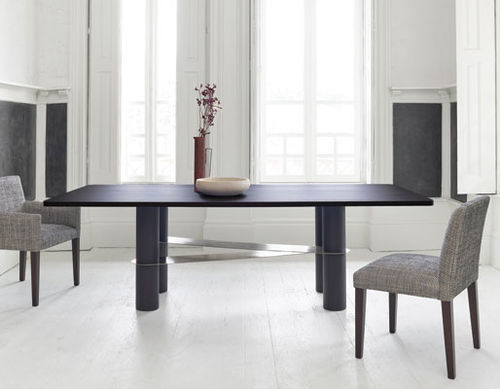 现代风格餐桌 - PADDA - HMD Furniture - 栎木 / 胡桃木 / 涂漆中密度纤维板