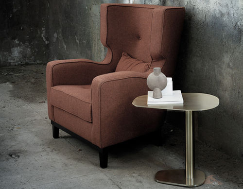 现代风格扶手椅 - DEMETRIO - HMD Furniture - 布料 / 翼形 / 椅垫可拆除