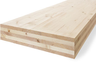 层压胶合结构板 - MM CROSSLAM - Mayr-Melnhof Holz - 建筑物 / 刚性