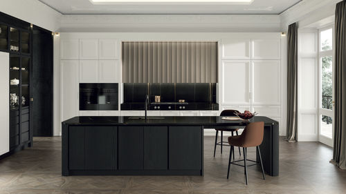 现代风格厨房 - GALLERY+ - CASTAGNA CUCINE - 木质 / 大理石 / 岛台式