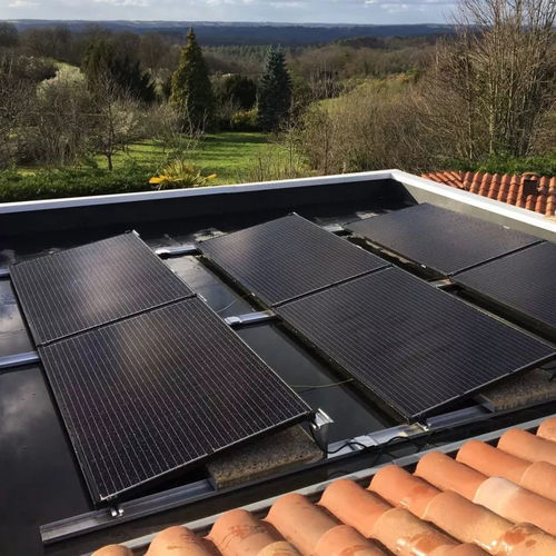 金属固定装置 - SOLTERRE PV - FS10 SUD  - TERREAL - 用于屋顶露台 / 光伏发电系统 / 用于太阳能面板