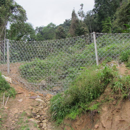 安全护栏 - DEBRIS FLOW - Maccaferri - 固定式 / 金属 / 建筑工地