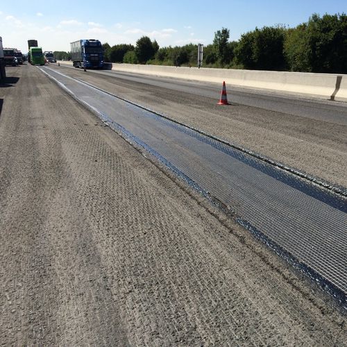 加固土工网格 - MACGRID&reg; AR - Maccaferri - 公路 / 聚酯