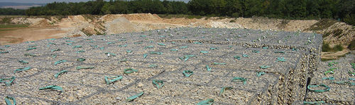 床垫石笼 - CUBIROCK™ - Maccaferri - 防护 / 用于墙壁 / 金属