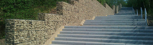 床垫石笼 - WELDED - Maccaferri - 防护 / 用于墙壁 / 钢