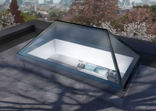 固定玻璃采光顶 - ROOFLIGHT - Glazing Vision - 金字塔形