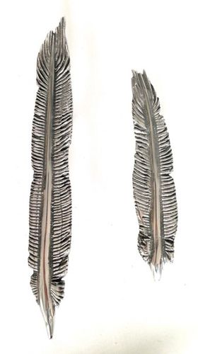 门拉手 - FEATHER LONG - Philip Watts Design - 黄铜 / 铝制 / 青铜