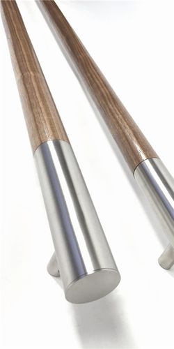 门拉手 - TIMBER BATON - Philip Watts Design - 不锈钢 / 木质 / 现代风格