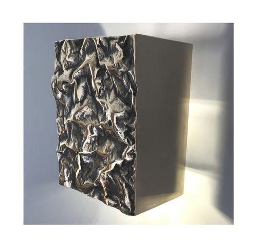 现代风格壁灯 - CRUSHED WALL - Philip Watts Design - 室内 / 铝制 / 黄铜