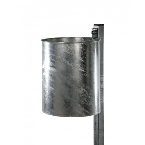公共垃圾桶 - 7019-00 - Metallwerke Renner GmbH - 落地 / 电镀钢 / 粉末涂层钢