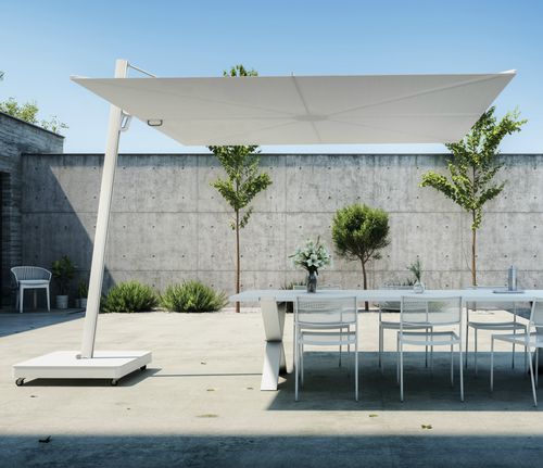 正方形遮阳伞 - Versa UX ARCHITECTURE - Umbrosa - 边柱 / 回转 / Sunbrella®