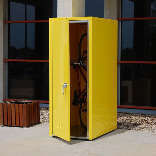 安全自行车停放处 - VERTICAL MADLOCKER™  - Madrax/Thomas Steele - 钢 / 公共空间