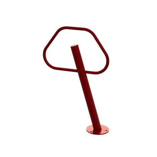 落地式自行车架 - LEANING POST AND RING - Madrax/Thomas Steele - 公共空间 / 用于城市 / 粉末涂层钢