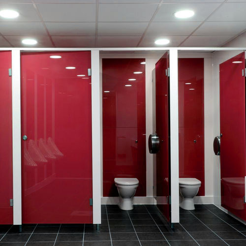 玻璃卫生间隔间 - Apton Partitioning Limited - 用于坐便器 / 用于室内