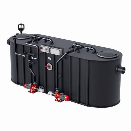 放置式油脂分离器 - EURO AUTO MIX & PUMP (M+S) - KESSEL - 自动