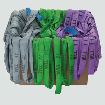 带式防坠落系索 - POLYTEX® ROUND SLING SETS 1 T–4 T - PFEIFER