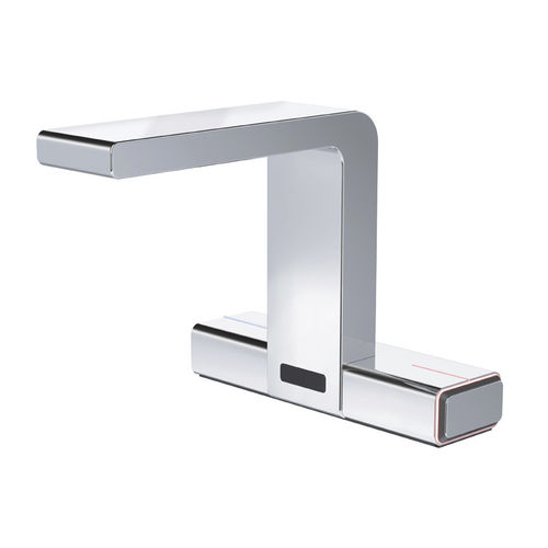 洗脸盆冷热水龙头 - SENSO: 155.010.11 - HighTech Design Products AG - 台面 / 红外 / 镀铬黄铜