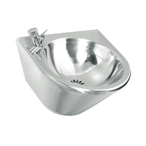 壁挂喷泉式饮水机 - RIGA 400T: CONT04210210338 - HighTech Design Products AG - 室内 / 不锈钢