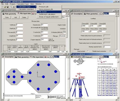 特殊地基计算软件 - WINPFAHL - IDAT GmbH - 用于混凝土结构