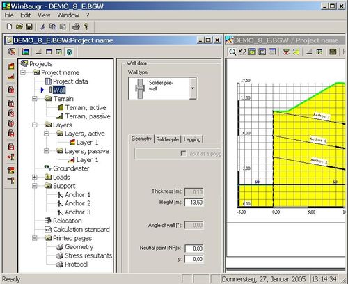 土工计算软件 - WINBAUGR - IDAT GmbH - 用于混凝土结构