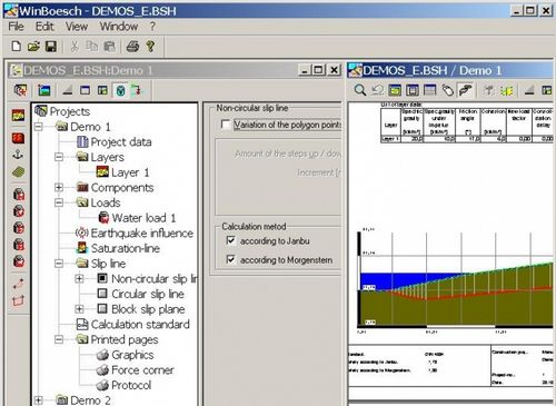 土工计算软件 - WINBÖSCH-JA - IDAT GmbH - 用于钢结构