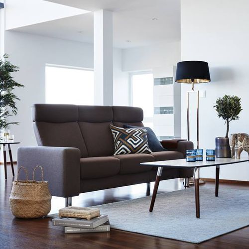 现代风格沙发 - PAUSE - Ekornes - 布料 / 皮质 / 倾斜