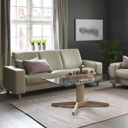 现代风格沙发 - PAUSE - Ekornes - 布料 / 皮质 / 倾斜