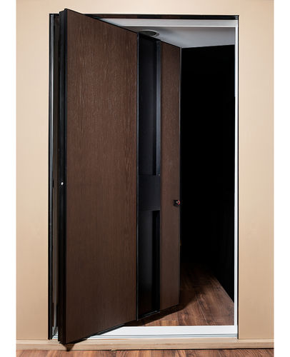 入户门 - GIA - ATELIER BERTOLI  Design Production - 栎木 / 铝制 / 特种钢
