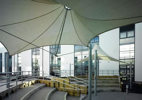 索膜结构 - HYPAR : FLYING CONIC - Fabric Architecture - 入口雨棚 / PVC膜 / 大型活动