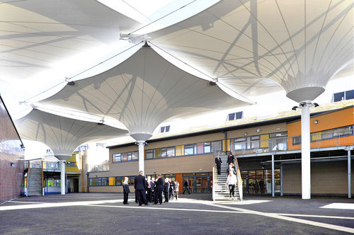 帆布遮阴结构 - INVERSE CONIC EVO - Fabric Architecture - 公共空间