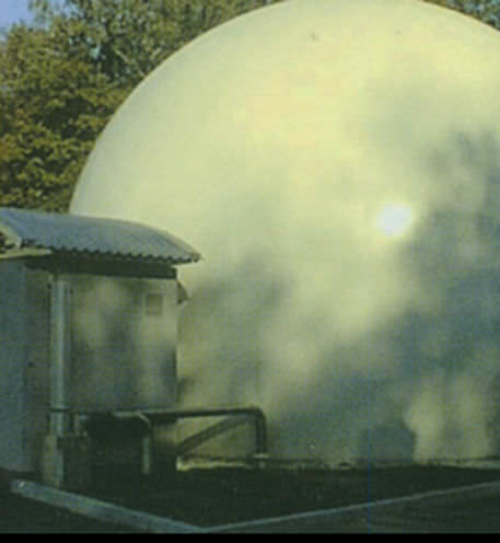充气结构 - GAS HOLDERS - Spécial Textile
